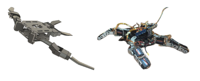 MuJoCo simulation arm